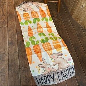 Easter Bunny and Carrot Table Runner